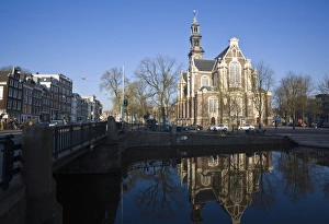 Images Dated 9th April 2008: Westerkerk Church, built in 1631, Amsterdam, Netherlands, Europe