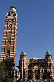 Local Landmarks Prints: Westminster Catholic cathedral, London, England, United Kingdom, Europe
