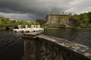 Balustrade Prints: Westport House, County Mayo, Connacht, Republic of Ireland, Europe