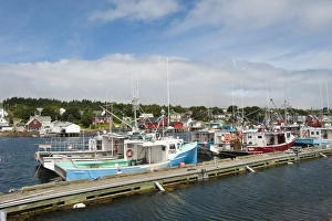 Westport village, Brier Island, Nova Scotia, Canada, North America