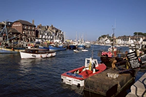 Weymouth Prints: Weymouth harbour, Dorset, England, United Kingdom, Europe