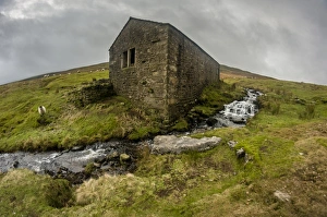 Typically British Prints: Wharfedale, Yorkshire Dales, Yorkshire, England, United Kingdom, Europe