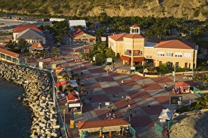Images Dated 5th April 2007: Whathey Pier Cruise Ship Terminal, Philipsburg City, St. Maarten Island