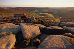 Derwent Edge Prints: Whinstone Lee Tor and Derwent Moors, Derwent Edge, Peak District National Park