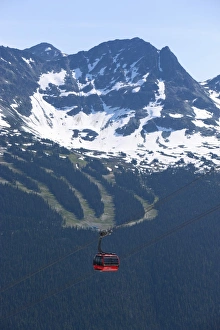 Whistler Prints: Whistler Blackcomb Peak 2 Peak Gondola, Whistler, British Columbia, Canada, North America