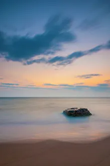 Gwynedd Prints: Whistling Sands Beach, Porthor, Llyn Peninsula, Gwynedd, Wales, United Kingdom, Europe