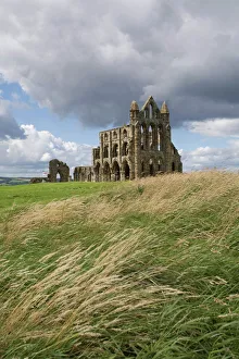 Abbey Prints: Whitby Abbey, Yorkshire, England, United Kingdom, Europe