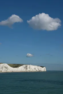 Kent Prints: White Cliffs of Dover, Dover, Kent, England, United Kingdom, Europe