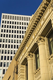 Winnipeg Prints: The White House Building on Portage Avenue, Winnipeg, Manitoba, Canada, North America