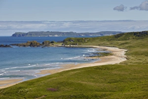 Ulster Prints: White Park Bay, near Giants Causeway