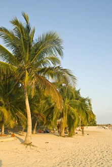 Trinidad Prints: White sand beach, Playa Ancon, Trinidad, Cuba, West Indies, Caribbean, Central America