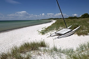 One Object Prints: White sand beach and sand dunes