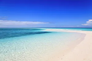 Sand Beach Prints: White Sand Beach, White Island, Camiguin, Mindanao, Philippines, Southeast Asia, Asia
