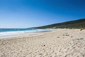 Images Dated 10th October 2008: White sand and turquoise water near Margaret River, Western Australia, Australia, Pacific