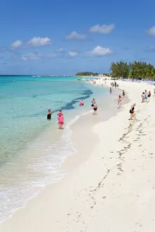 Grand Turk Collection: White Sands Beach, Grand Turk Island, Turks and Caicos Islands, West Indies, Caribbean