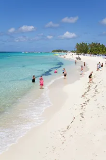 White Sands Beach, Grand Turk Island, Turks and Caicos Islands, West Indies, Caribbean, Central America