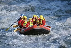 Rural Location Collection: White water rafting