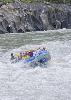 Weekend Activities Prints: White water rafting, Pacuare River, Turrialba, Costa Rica, Central America