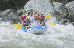 Images Dated 24th March 2009: White water rafting, Pacuare River, Turrialba, Costa Rica, Central America