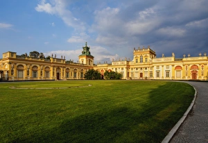 Warsaw Prints: Wilanow Palace, Warsaw, Masovian Voivodeship, Poland, Europe