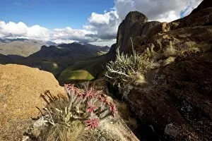 The wild and arid granite terrain of the Tsaranoro Massif, Andringitra National Park