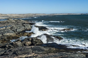 Luderitz Prints: Wild Atlantic coastline on Dias Point, Luderitz, Namibia, Africa
