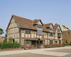 Birth Place Prints: William Shakespeares birthplace, Stratford-upon-Avon, Warwickshire