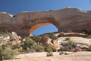 Erosion Prints: Wilson Arch, near Moab, Utah, United States of America, North America