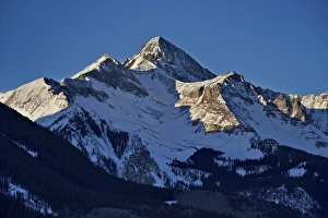 Wilson Peak Prints: Wilson Peak in the winter, Uncompahgre National Forest