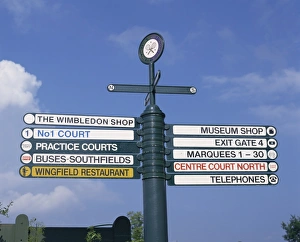 Wimbledon Prints: Wimbledon Tennis Championships, London, England, United Kingdom, Europe