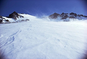 Godthab Prints: Wind blowing snow