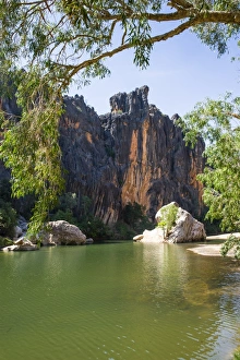Images Dated 6th October 2008: Windjana Gorge, The Kimberleys, Western Australia, Australia, Pacific