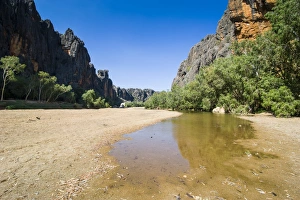 Images Dated 6th October 2008: Windjana Gorge, The Kimberleys, Western Australia, Australia, Pacific