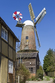 Buckinghamshire Prints: Windmill, Quainton, Buckinghamshire, England, United Kingdom, Europe