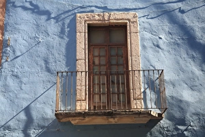 Images Dated 30th October 2007: Window, colonial architecture, Guanajuato, Guanajuato State, Mexico, North America