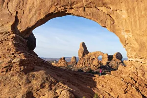 Natural Arch Prints: Windows Arches, Arches National Park, Moab, Utah, United States of America, North America