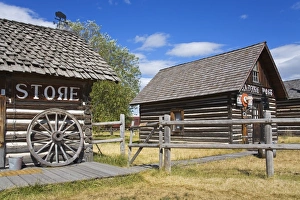 Images Dated 9th August 2007: Four Winds Trading Post, St. Ignatius, Missoula Region, Montana, United States of America