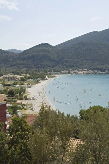 Windsurfing at Vasiliki beach