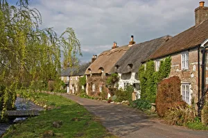 Walk Way Prints: Winkle Street, Calbourne, Isle of Wight, England, United Kingdom, Europe