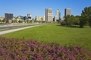 Images Dated 24th June 2007: Winnipeg skyline, Manitoba, Canada, North America