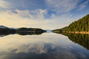 National Forest Prints: Winstanley Island sunset reflections