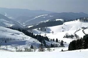 Images Dated 8th July 2005: Winter landscape at Schauinsland, Black Forest, Baden-Wurttemberg, Germany, Europe