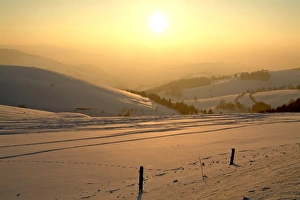 Images Dated 8th July 2005: Winter landscape at Schauinsland, Black Forest, Baden-Wurttemberg, Germany, Europe