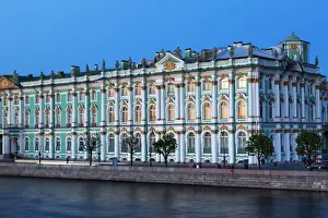 Russia Prints: The Winter Palace in evening light