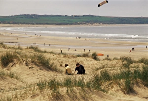 Wissant Plage, between Calais and Boulogne, Pas-de-Calais, France, Europe