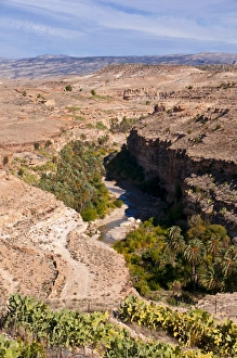 Algeria Prints: Wonderful canyon Balcon de Ghoufi, Aures mountains, Eastern Algeria, Algeria