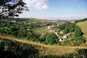 Rolling Landscape Prints: Woodchester, Cotswolds, Gloucestershire, UK