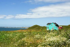 Gulf Prints: Wooden house, Havre aux Maisons island