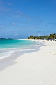 World class Shoal Bay East beach, Anguilla, British Oversea territory, West Indies