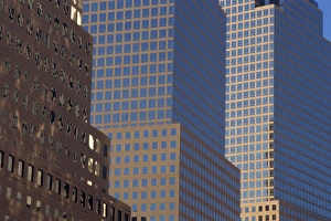 World Trade Center Prints: Detail of the World Financial Centre